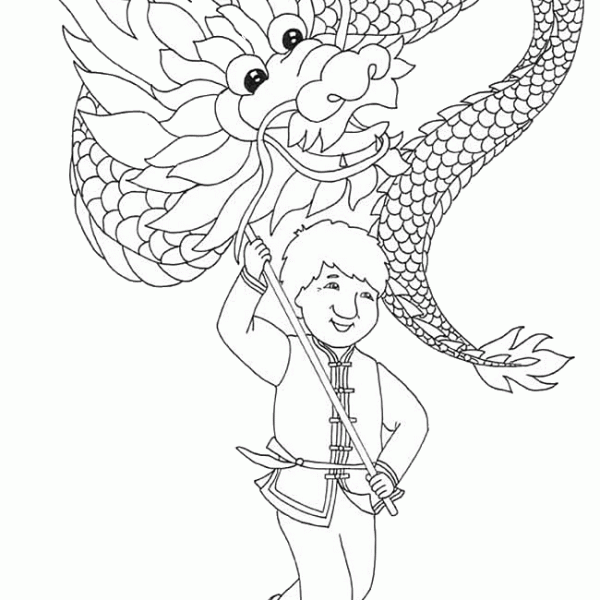 Chinese New Year Coloring Pages - Kids Portal For Parents