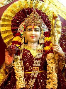 Idol of Lord Rama at Rama Temple, Sector 9, Rohini, New Delhi