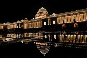 Rashtrapati Bhawan on the 69th Independence