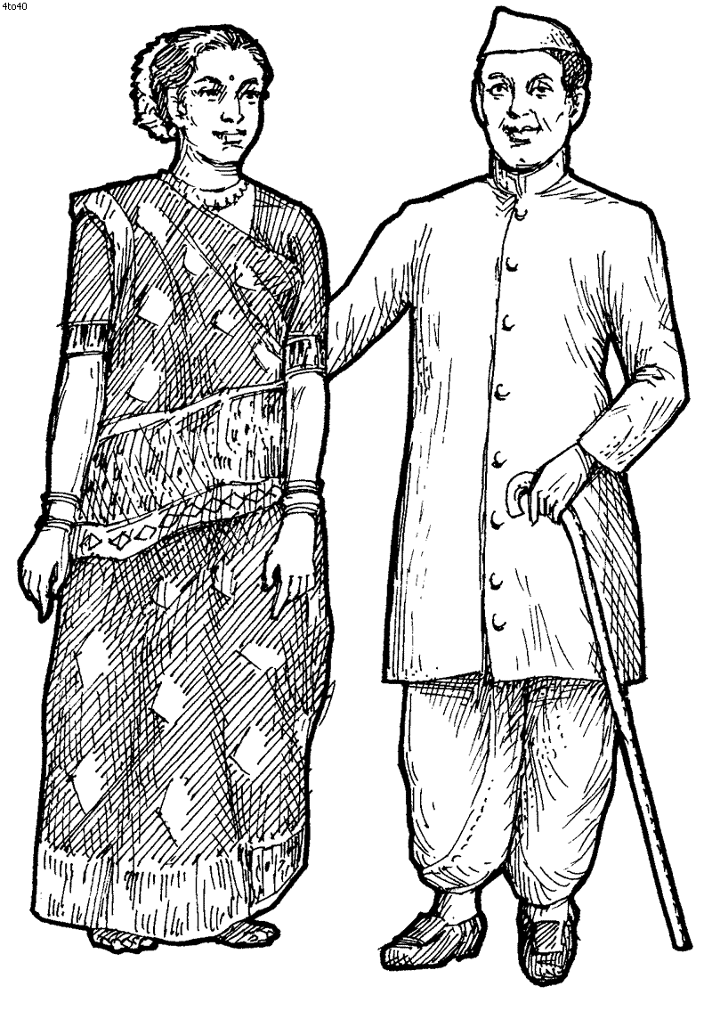 Traditional Dress Of Gujarat Couple | tellinigroup.com