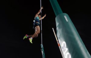 Brazil’s Thiago Braz da Silva competes in Men’s Pole Vault Final at the Olympic stadium in Rio de Janeiro, Brazil, on August 15, 2016.