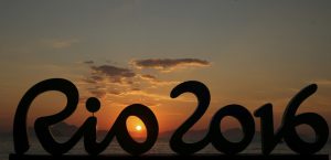 Sunrise over Fort Copacabana ahead of the Men's Road Race , Rio de Janeiro, Brazil