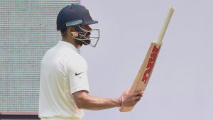 It was another disappointing day in the middle for India cricket team skipper Virat Kohli, who got out lbw to Josh Hazlewood. He reviewed the decision in vain on Day 3 of the second Test at M Chinnaswamy Stadium in Bangalore