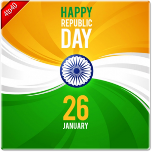 Indian Flag Republic Day Greeting - Kids Portal For Parents