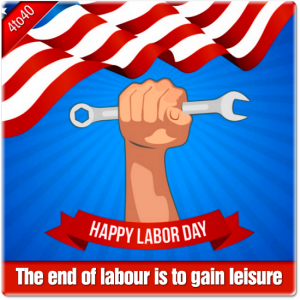 Happy Labor Day Greeting Card