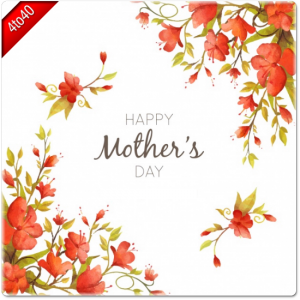 Floral Mother's Day Greeting Card