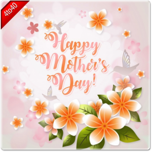 Happy Mother's Day Floral Greeting Card