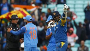 Sri Lanka stunned India by seven wickets to stay in contention for the semi-finals in the ICC Champions Trophy 2017