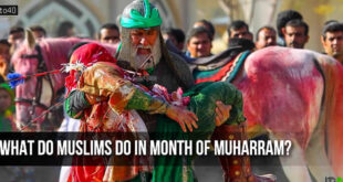 What do muslims do in month of Muharram?