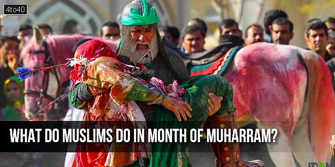 What do muslims do in month of Muharram?