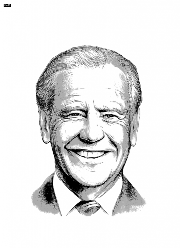 US President Joe Biden Coloring Page - Kids Portal For Parents