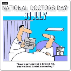 National Doctors Day Funny Greeting Card