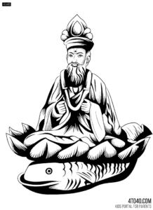 Cheti Chand Coloring Sheet, Festival