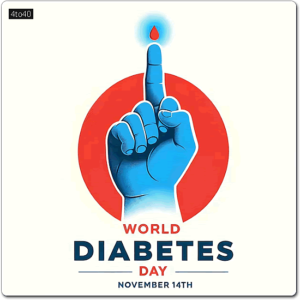 World Diabetes Day Awareness Digital Greeting Card