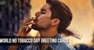 World No Tobacco Day Greeting Cards For Students and Children