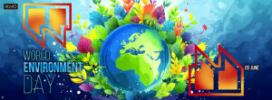 Our land - Our future: World Environment Day Banner / Poster - Kids ...