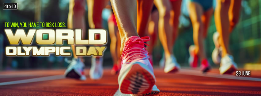 World Olympic Day Facebook Banner and Poster