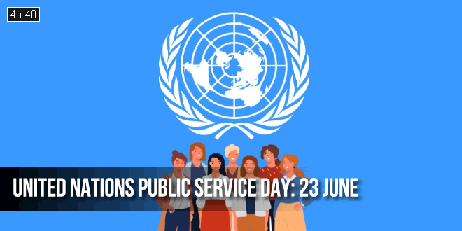 United Nations Public Service Day: Theme and History
