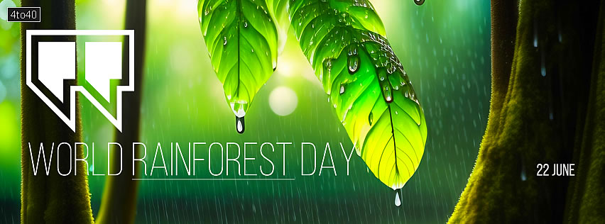 World Rainforest Day Facebook Banner / Poster