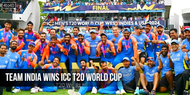 Team India wins ICC T20 World Cup