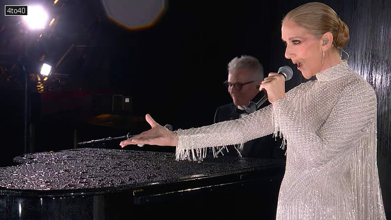 Celine Dion performed at the opening ceremony of Paris Olympics 2024.