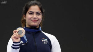 Manu Bhaker ended India’s 12-year wait for a shooting medal in the Olympics