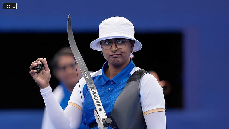 Deepika Kumari won her round of 16 match in women's individual archery