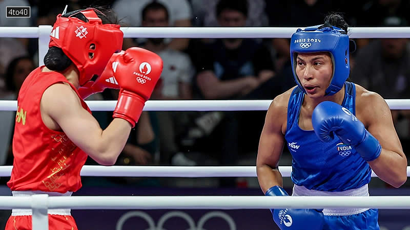 Lovlina Borgohain was upstaged by China's Li Qian in the women's 75kg quarter-final