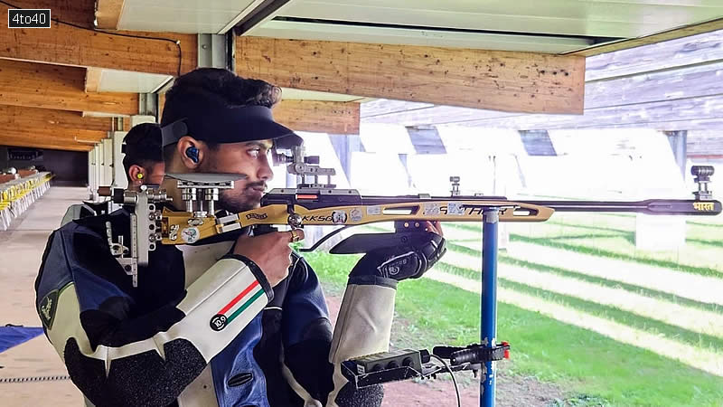 Swapnil Kusale finished seventh in men's 50m rifle 3 positions event