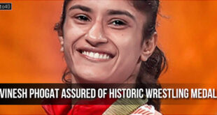 Vinesh Phogat assured of historic wrestling medal, to fight for gold