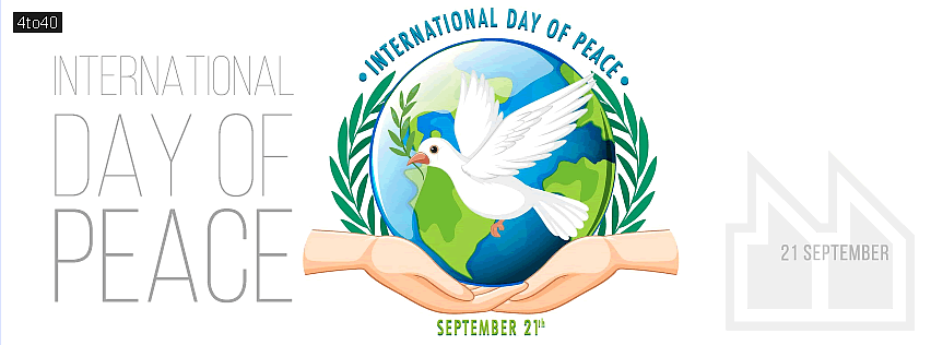 International Day of Peace Facebook Banner Design