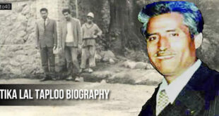 Tika Lal Taploo Biography: Early Life, Education, Advocate, Political Activist