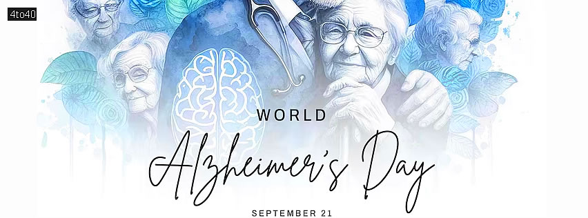 World Alzheimer's Day banner and poster