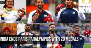 Indian contingent ends Paris Paralympics with 29 medals including 7 gold