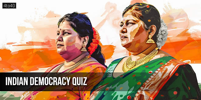 Indian Democracy Quiz: GK Questionnaire On Indian Democracy