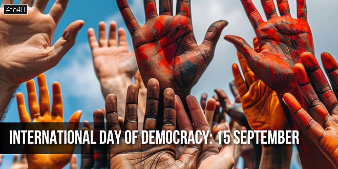 International Day of Democracy: Date, History, Significance, Theme