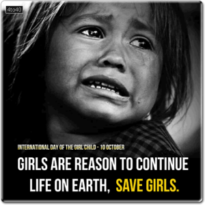 Girls are reason to continue life on earth - Save Girls