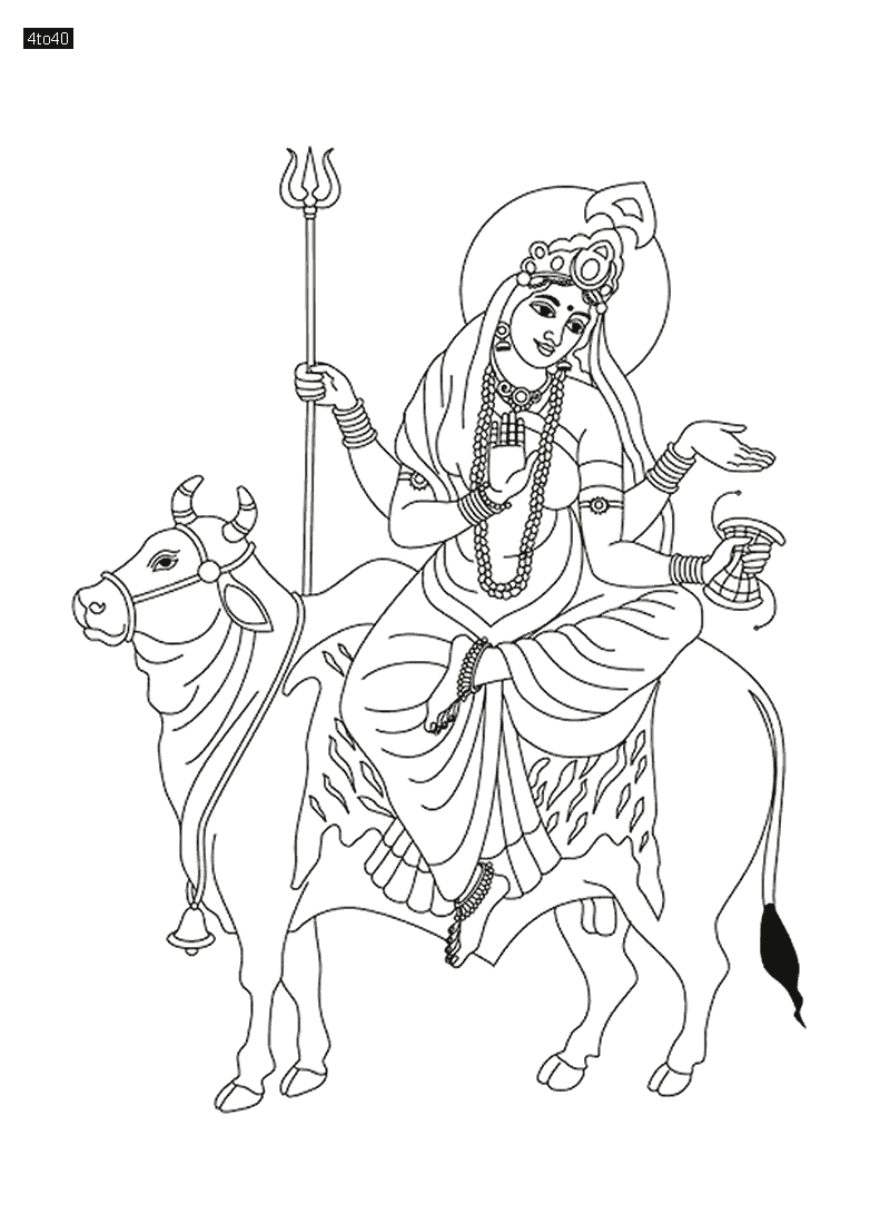 Mahagouri is an avatar of goddess durga