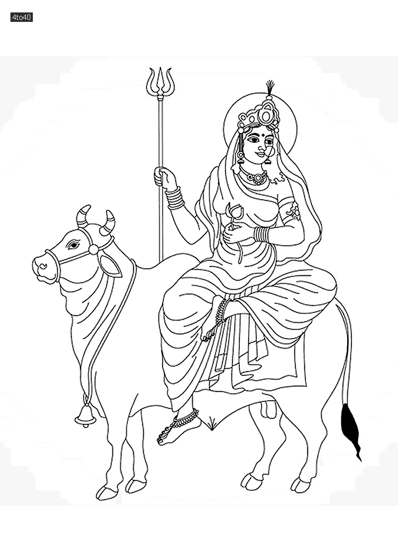 Shailaputri an avatar of goddess durga