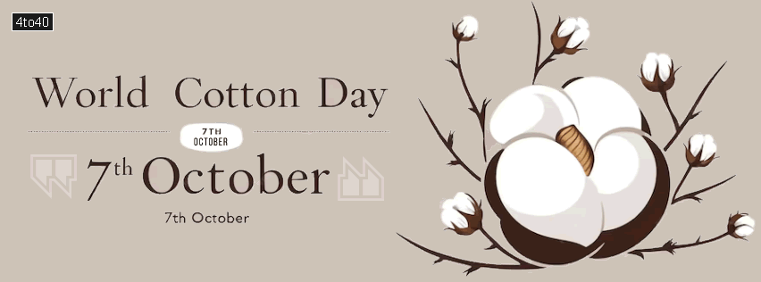 World Cotton Day October 7 Facebook Banner