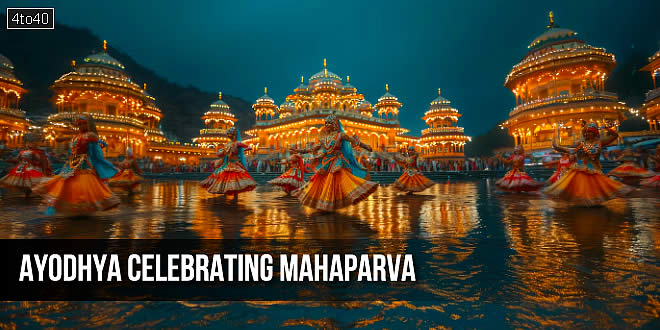 Ayodhya celebrating Mahaparva - first Diwali after consecration of Ram temple