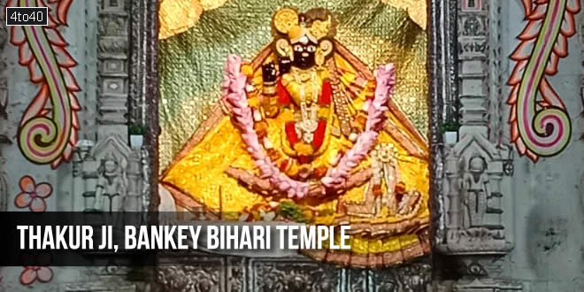 Thakur Ji, Bankey Bihari temple