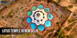 Lotus Temple Top View