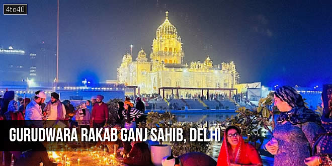 Gurudwara Rakab Ganj Sahib, Opposite Parliament House, Delhi