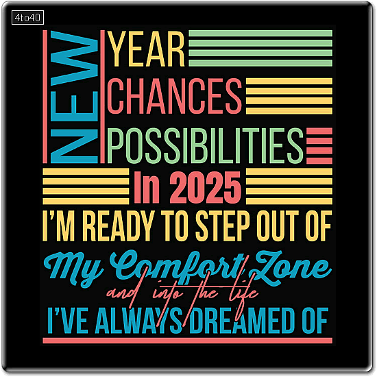 2025 New Year and My Comfort Zone