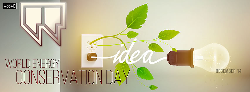 World Energy Conservation Day Facebook Banner