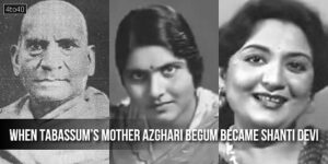 When Tabassum’s Mother Azghari Begum Became Shanti Devi And Swami Shraddhand Was Shot Dead