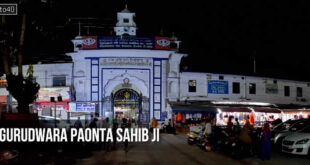 Gurudwara Paonta Sahib Ji, Sirmaur District, Himachal Pradesh