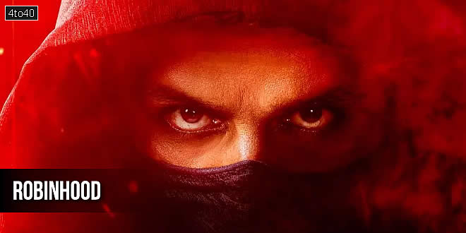 Robinhood: 2025 Nithiin Telugu heist Action Comedy Film Trailer, Review