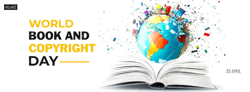 World Book and Copyright Day Facebook Banner